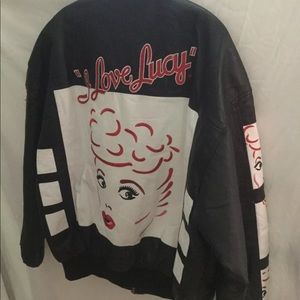 RARE “I LOVE LUCY” GENUINE LEATHER JACKET